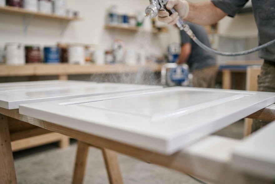 Cabinet refinishing
