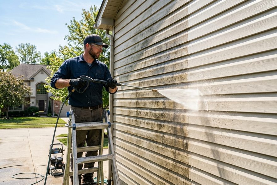 Power washing